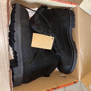 Red Wing 5634 Black Worx Weatherproof Black Boots Size 12 New